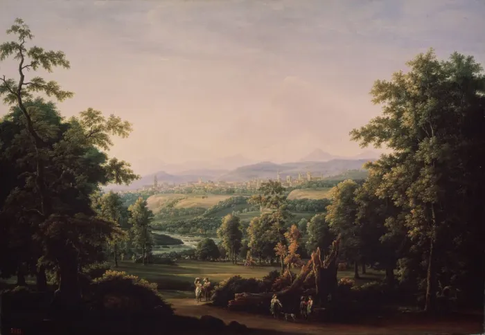 Framed Print : Landscape near Bern, 1817. Artist: Matveyev, Fyodor Mikhailovich (1758-1826) Framed Print : Landscape near Bern, 1817. Artist: Matveyev, Fyodor Mikhailovich (1758-1826)