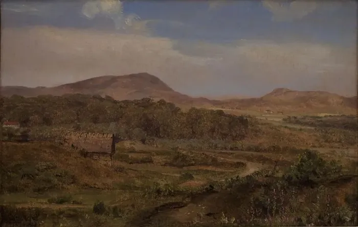 Framed Print : Landscape near Blokhus, Jutland, 1848. Creator: Martinus Rorbye Framed Print : Landscape near Blokhus, Jutland, 1848. Creator: Martinus Rorbye