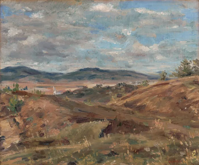 Framed Print : Landscape near Levice, 1928-1938. Creator: Bohuslav Kozak Framed Print : Landscape near Levice, 1928-1938. Creator: Bohuslav Kozak