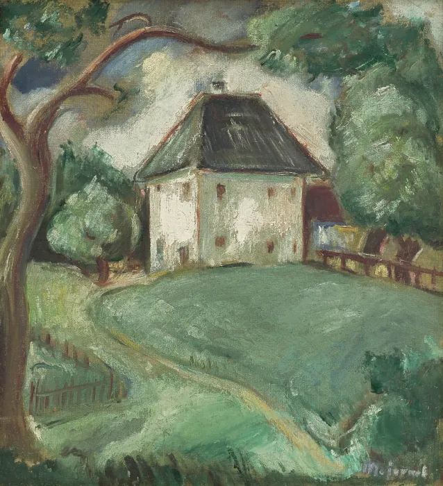 Framed Print : Landscape near Trebon, 1932. Creator: Cyprian Majernik Framed Print : Landscape near Trebon, 1932. Creator: Cyprian Majernik