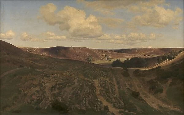 Landscape at Nejsum, Vendsyssel, 1899. Creator: Janus Andreas Bartholin la Cour
