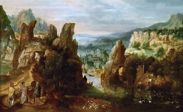Landscape with Road to Emmaus
