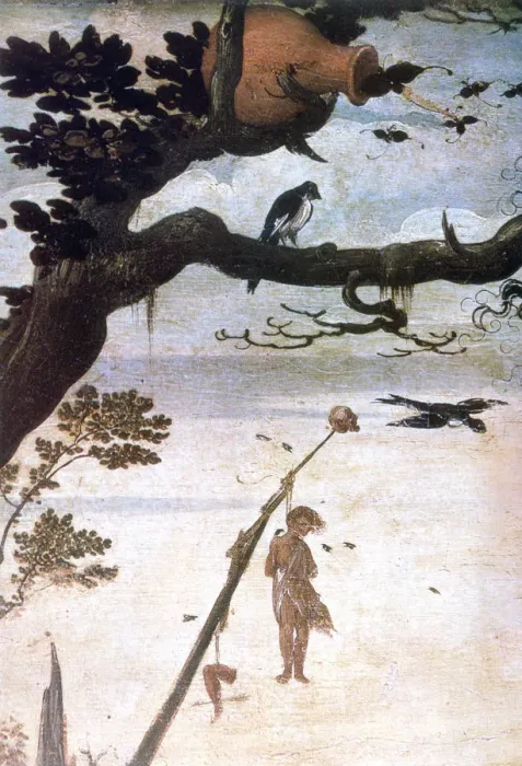 Framed Print : Landscape scene, legend of Saint Christopher, c1520-1559. Artist: Jan Mandyn Framed Print : Landscape scene, legend of Saint Christopher, c1520-1559. Artist: Jan Mandyn