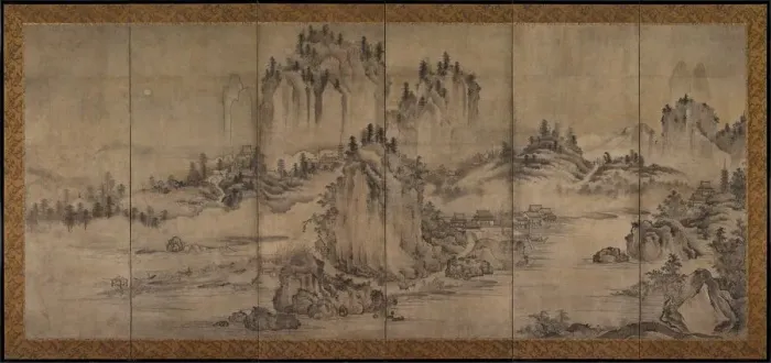 Framed Print : Landscape, second half of the 1500s. Creator: Unknown Framed Print : Landscape, second half of the 1500s. Creator: Unknown