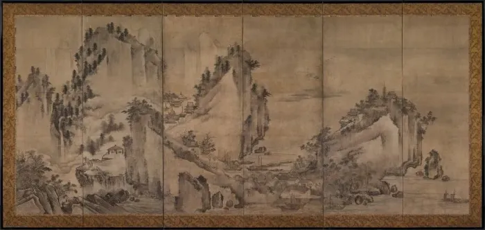 Framed Print : Landscape, second half of the 1500s. Creator: Unknown Framed Print : Landscape, second half of the 1500s. Creator: Unknown