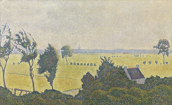Landscape in Seneffe, 1888. Creator: Finch, Alfred William (1854-1930)