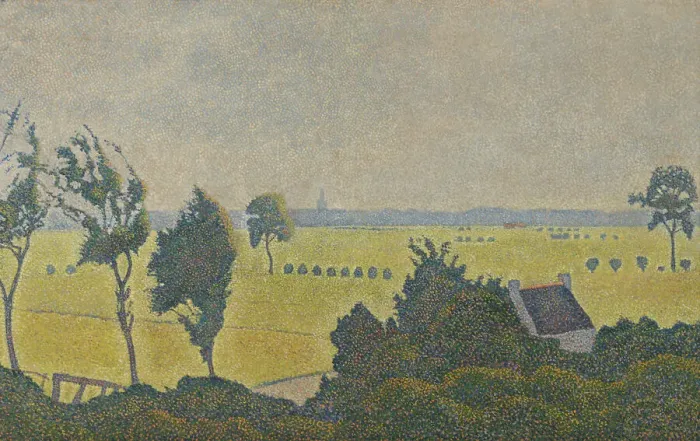 Framed Print : Landscape in Seneffe, (1890?). Creator: Alfred William Finch Framed Print : Landscape in Seneffe, (1890?). Creator: Alfred William Finch