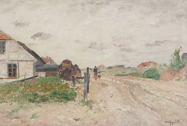 Landscape from Skagen, 1878. Creator: Wilhelm von Gegerfelt