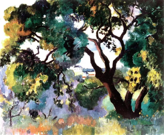 Framed Print : Landscape at St Tropez, 1905. Artist: Henri Manguin Framed Print : Landscape at St Tropez, 1905. Artist: Henri Manguin