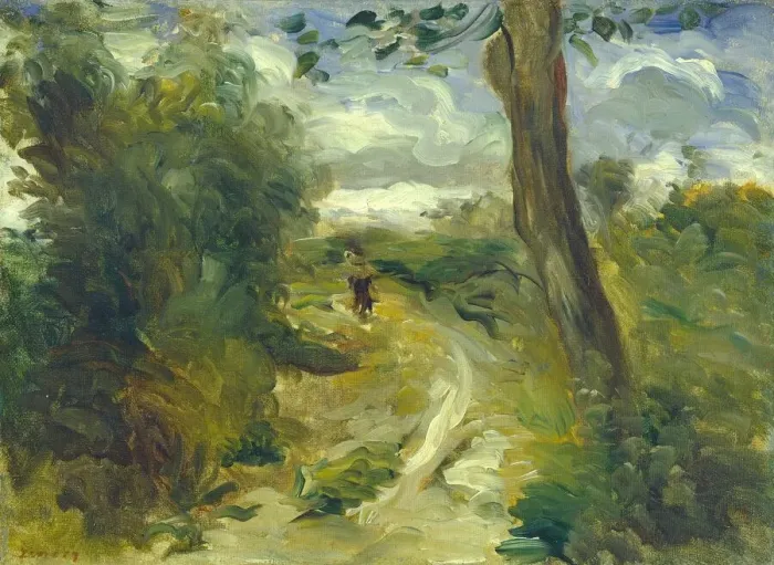 Framed Print : Landscape between Storms, 1874 / 1875. Creator: Pierre-Auguste Renoir Framed Print : Landscape between Storms, 1874 / 1875. Creator: Pierre-Auguste Renoir
