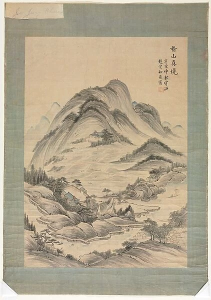 Landscape with Streams and Mountains, 1392-1910. Creator: Unknown