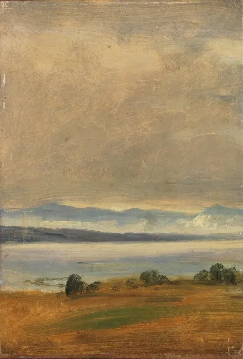Framed Print : Landscape study, probably 1833. Creator: Thomas Fearnley Framed Print : Landscape study, probably 1833. Creator: Thomas Fearnley