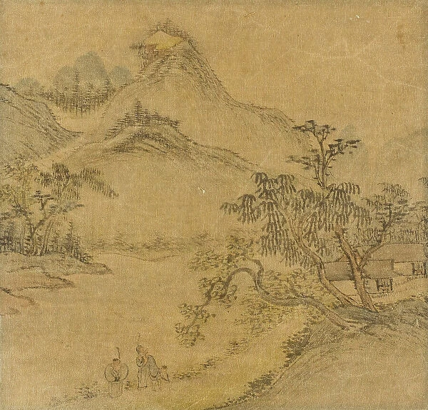 Landscape, turn of the 18 / 19th century. Creator: Anon