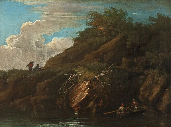 Landscape with Water. Creator: Manner of Salvator Rosa  (1615-1673) 