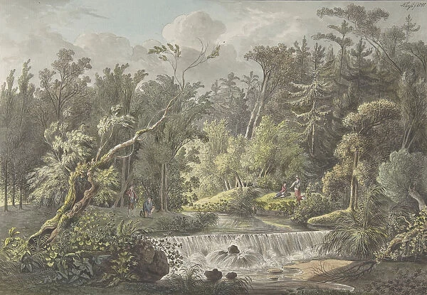 Landscape with Waterfall, late 18th-early 19th century. Creator