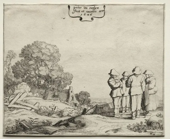 Framed Print : Landscapes, 1626. Creator: Pieter Molyn (Dutch, 1595-1661) Framed Print : Landscapes, 1626. Creator: Pieter Molyn (Dutch, 1595-1661)