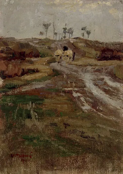 Framed Print : Landscapes, 1900. Creator: Verner Thome Framed Print : Landscapes, 1900. Creator: Verner Thome