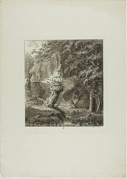 Landscapes Dedicated to M. Warelet, 1764. Creator: Salomon Gessner