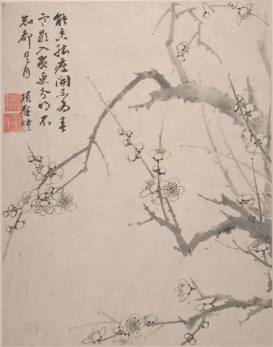 Framed Print : Landscapes, Flowers and Birds, dated 1639. Creator: Xiang Shengmo Framed Print : Landscapes, Flowers and Birds, dated 1639. Creator: Xiang Shengmo