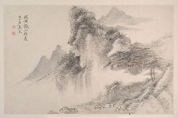 Landscapes in the Manner of Song and Yuan Masters, 1667. Creator: Yun Shouping