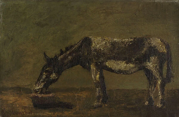 L'âne, between 1862 and 1863. Creator: Gustave Courbet