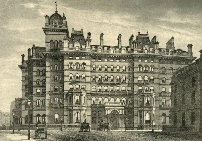 Framed Print : Langham Hotel, (c1878). Creator: Unknown Framed Print : Langham Hotel, (c1878). Creator: Unknown