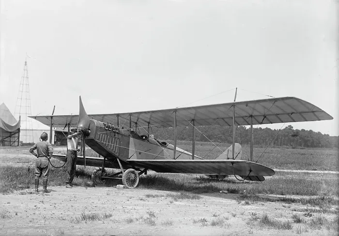 Framed Print : Langley Field, Va. - Curtis Jn4D Plane, with Olmstead Propeller And Ackerman Wheels, 1917. Creator: Harris & Ewing. Langley Field, Va. - Curtis Jn4D Plane, with Olmstead Propeller And Ackerman Wheels, 1917. Creator: Harris & Ewing Framed Print : Langley Field, Va. - Curtis Jn4D Plane, with Olmstead Propeller And Ackerman Wheels, 1917. Creator: Harris & Ewing. Langley Field, Va. - Curtis Jn4D Plane, with Olmstead Propeller And Ackerman Wheels, 1917. Creator: Harris & Ewing