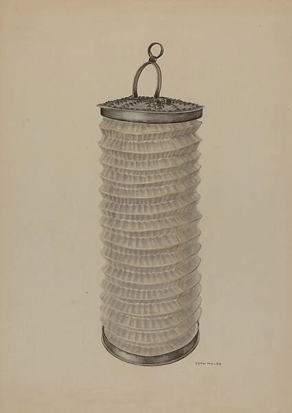Lantern, 1938. Creator: Edith Miller