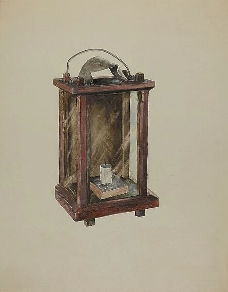 Lantern, c. 1937. Creator: Ralph Atkinson