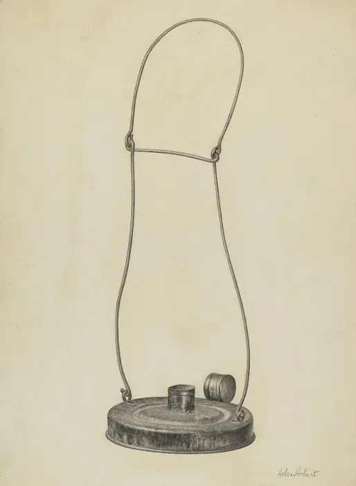 Framed Print : Lantern, c. 1940. Creator: Helen Hobart Framed Print : Lantern, c. 1940. Creator: Helen Hobart