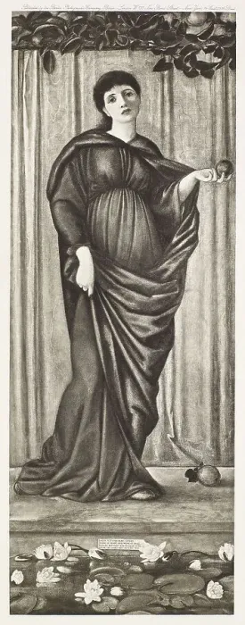 Framed Print : Lapse of the Year - Autumn, c1860s, (1900). Creator: Unknown Framed Print : Lapse of the Year - Autumn, c1860s, (1900). Creator: Unknown