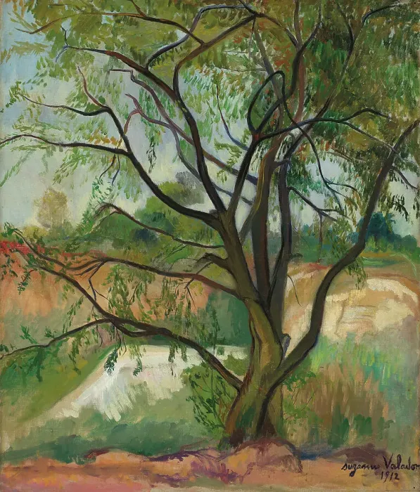 Framed Print : L'arbre (The Tree), 1912. Creator: Valadon; Suzanne (1865-1938) Framed Print : L'arbre (The Tree), 1912. Creator: Valadon; Suzanne (1865-1938)