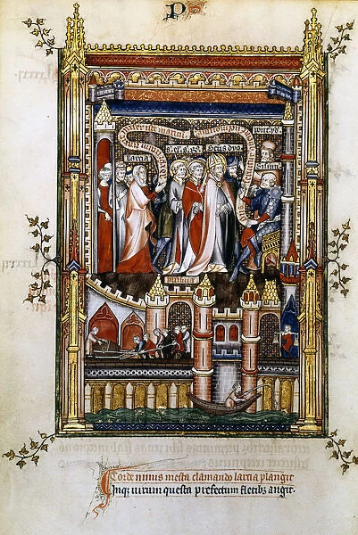 Larcia accuses St Denis, 1317
