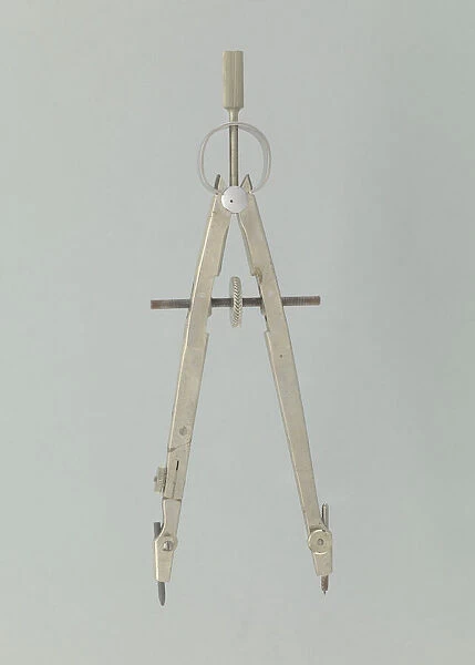Large compass from a drafting took kit used by John S. Chase, mid-late 20th century