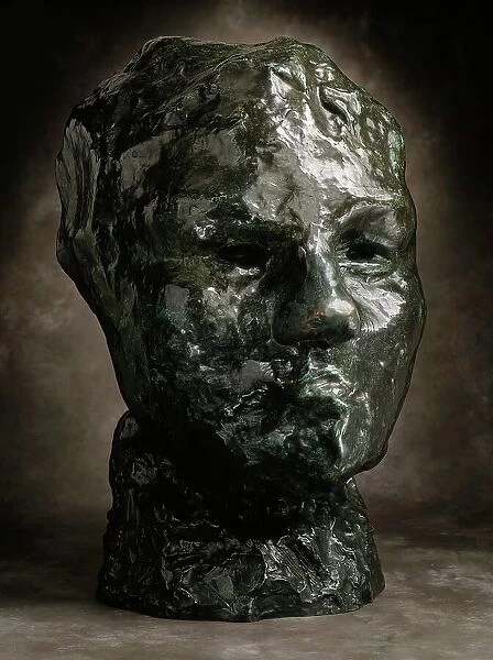 Large Head of Iris, Cast 1967 (Musee Rodin 4 / 12). Creator: Auguste Rodin