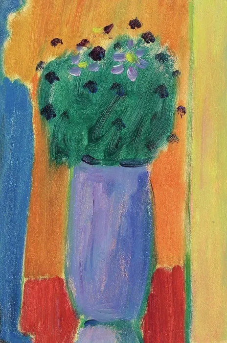 Framed Print : Large still life: flowers in a purple vase, c1935. Creator: Javlensky, Alexei, von (1864-1941) Framed Print : Large still life: flowers in a purple vase, c1935. Creator: Javlensky, Alexei, von (1864-1941)