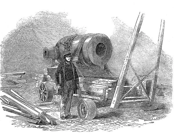 Large Mortar, cast at the Vauxhall Foundry, Liverpool, 1856. Creator: Ebenezer Landells