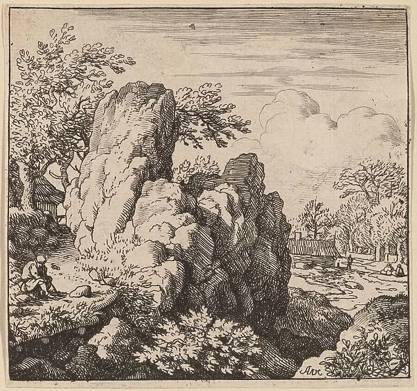 Large Rock, probably c. 1645  /  1656. Creator: Allart van Everdingen