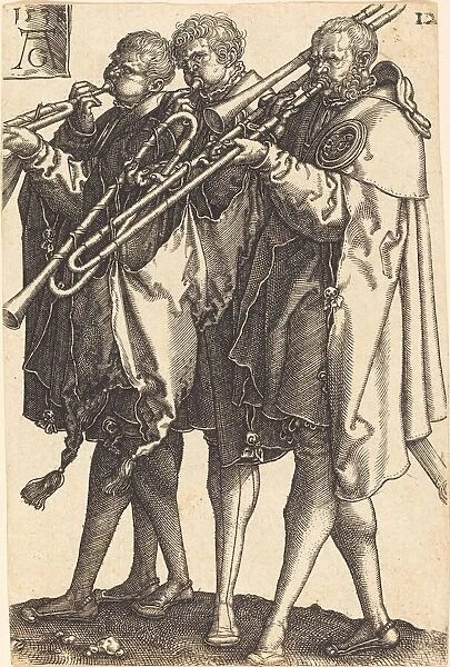Large Wedding Dancers, 1538. Creator: Heinrich Aldegrever