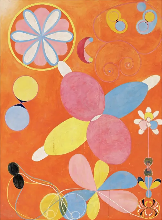 Framed Print : The Ten Largest, No. 4, Youth, 1907. Creator: Hilma af Klint (1862-1944) Framed Print : The Ten Largest, No. 4, Youth, 1907. Creator: Hilma af Klint (1862-1944)