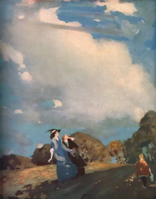 Framed Print : The Lark, early 20th century, (c1930). Creator: George Henry Framed Print : The Lark, early 20th century, (c1930). Creator: George Henry