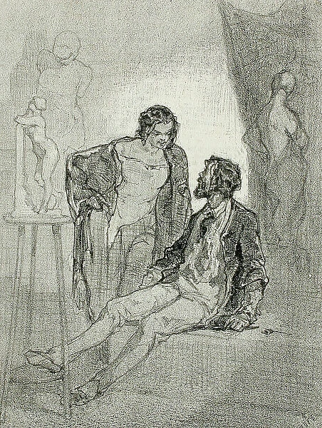 L'Art, 1856. Creator: Félicien Rops
