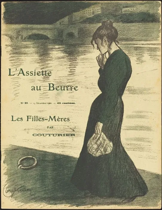 Framed Print : L'Assiette au Beurre, published 1902. Creator: Édouard Couturier Framed Print : L'Assiette au Beurre, published 1902. Creator: Édouard Couturier