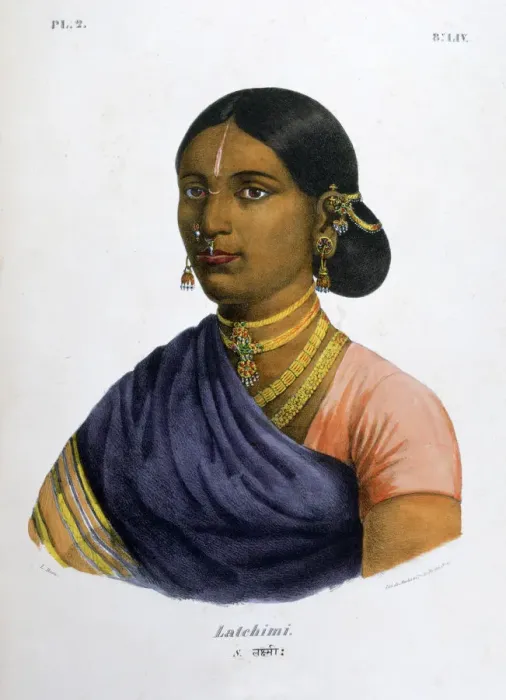 Framed Print : Latchimi, 1828. Artist: Marlet et Cie