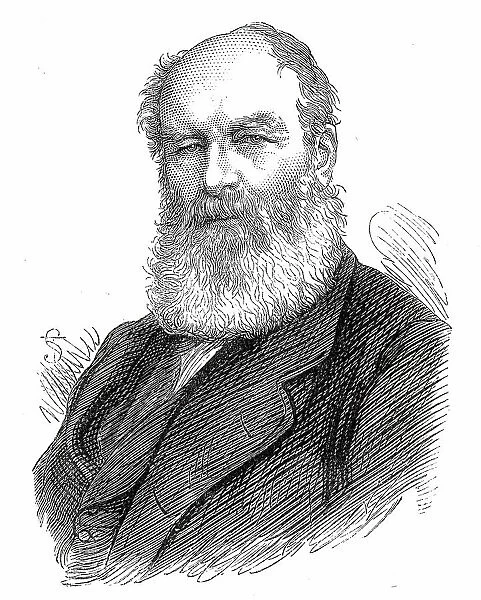 The late Admiral Sir Baldwin Walker, 1876. Creator: Unknown