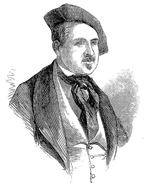 The Late Alexis Soyer, 1858. Creator: Unknown