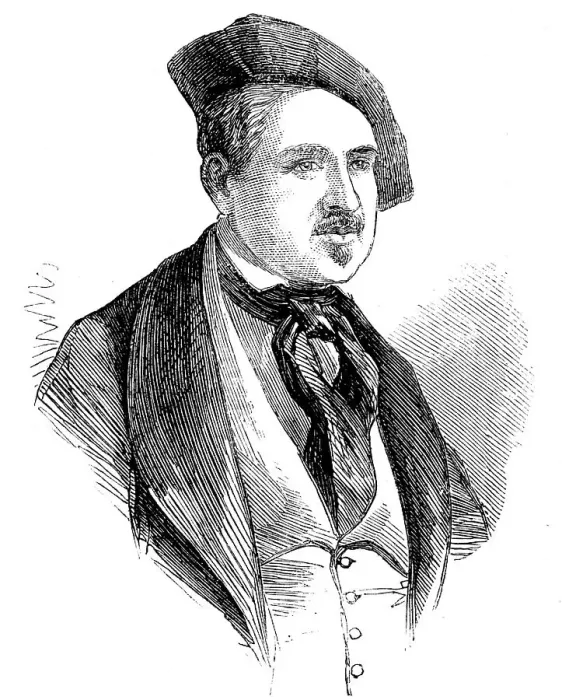 Framed Print : The Late Alexis Soyer, 1858. Creator: Unknown Framed Print : The Late Alexis Soyer, 1858. Creator: Unknown