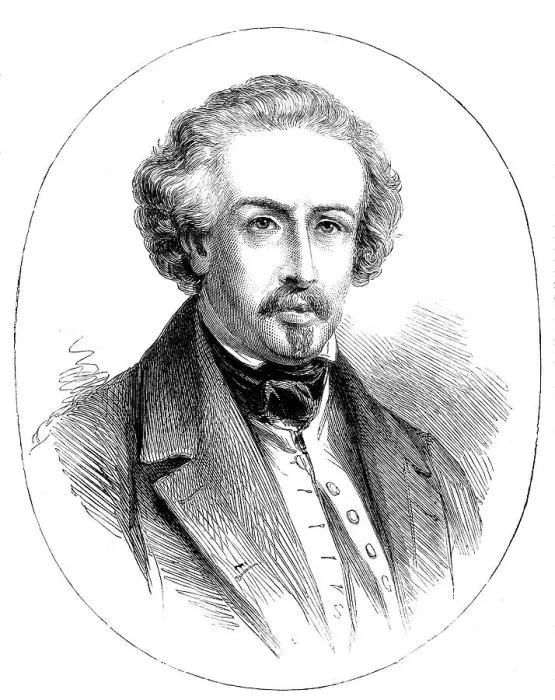 Framed Print : The Late Ary Scheffer, 1858. Creator: Unknown Framed Print : The Late Ary Scheffer, 1858. Creator: Unknown