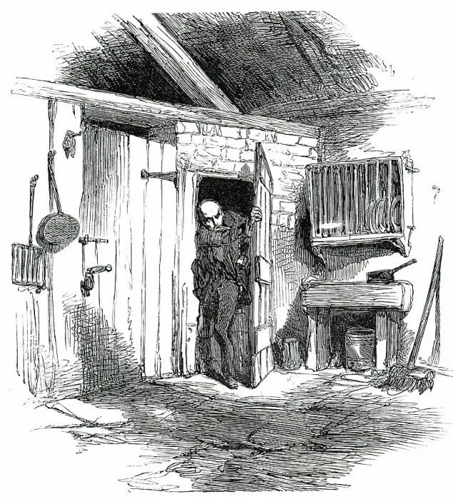 Framed Print : The Late Attack upon Marshal Haynau - the Coal-Cellar at the George, Bankside, 1850. Creator: Unknown. The Late Attack upon Marshal Haynau - the Coal-Cellar at the George, Bankside, 1850. Creator: Unknown