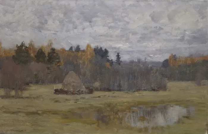 Framed Print : Late Autumn, 1894. Artist: Levitan, Isaak Ilyich (1860-1900) Framed Print : Late Autumn, 1894. Artist: Levitan, Isaak Ilyich (1860-1900)